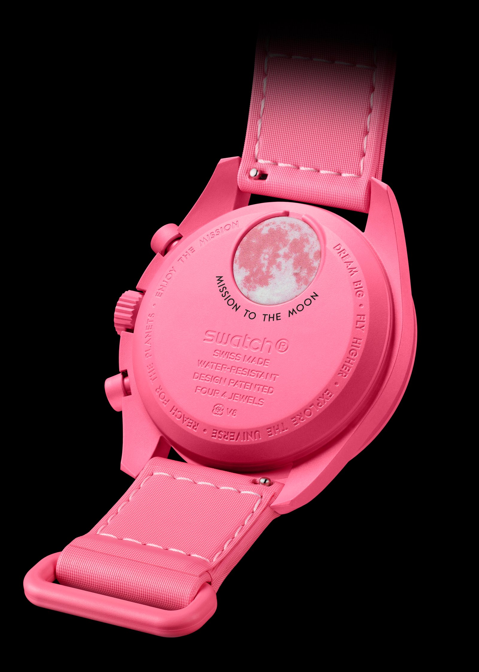 sc01_25_Moonswatch_PinkMoon_3-4-back_black-scaled Bioceramic Moonswatch Mission To The Pink Moonphase %Category