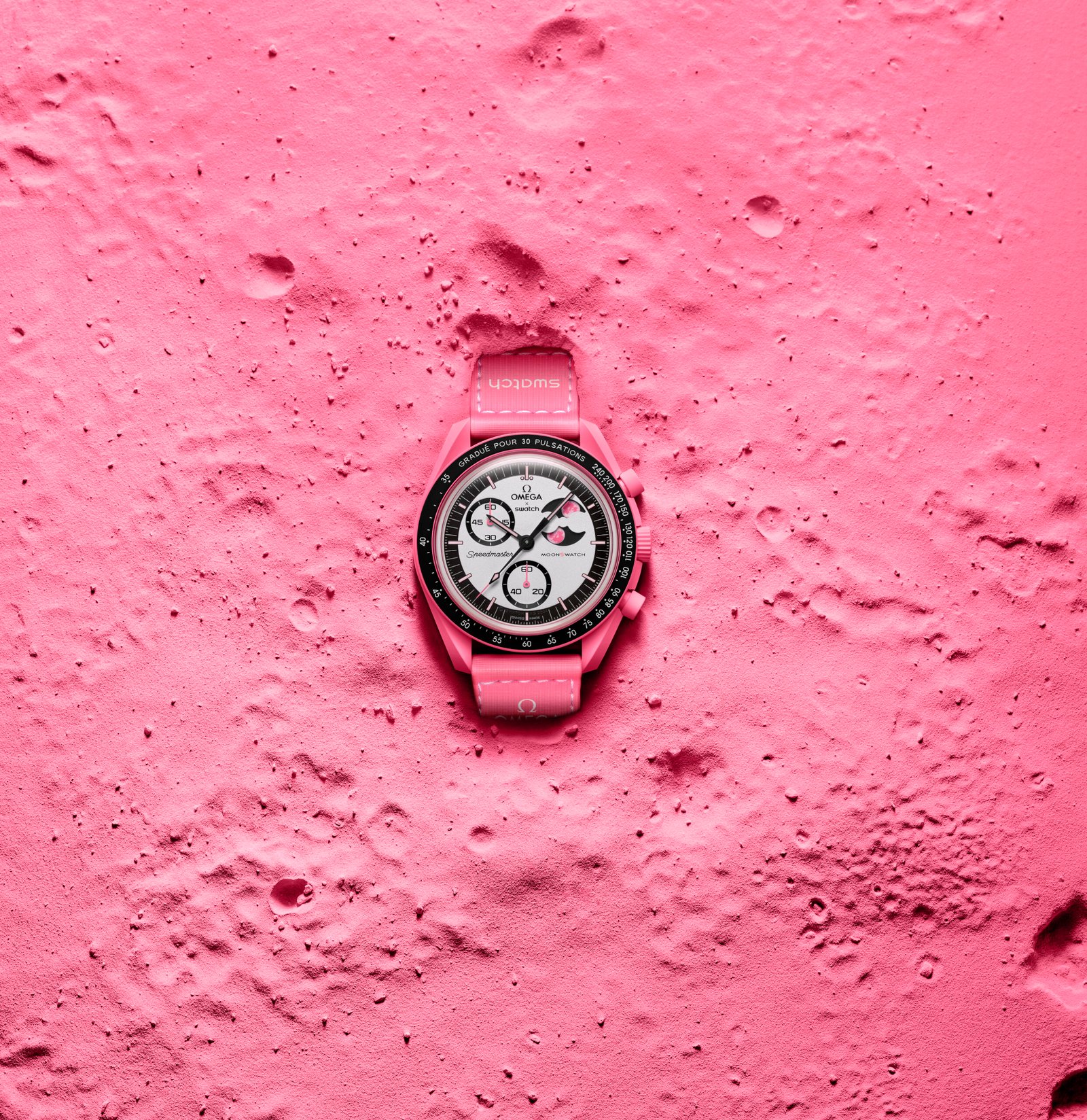 Bioceramic Moonswatch Mission To The Pink Moonphase