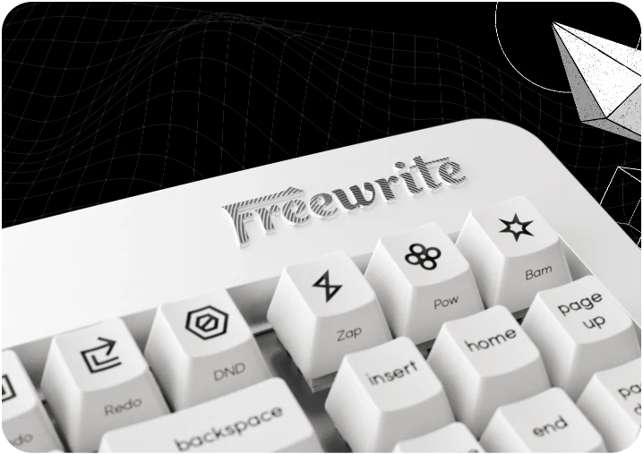 macro-keys Wordrunner - World's first word-counting mechanical keyboard %Category